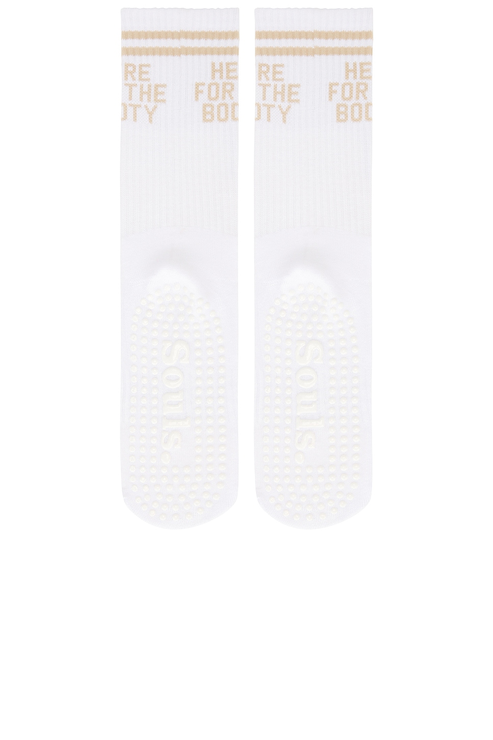 Here For The Booty Grip Socks