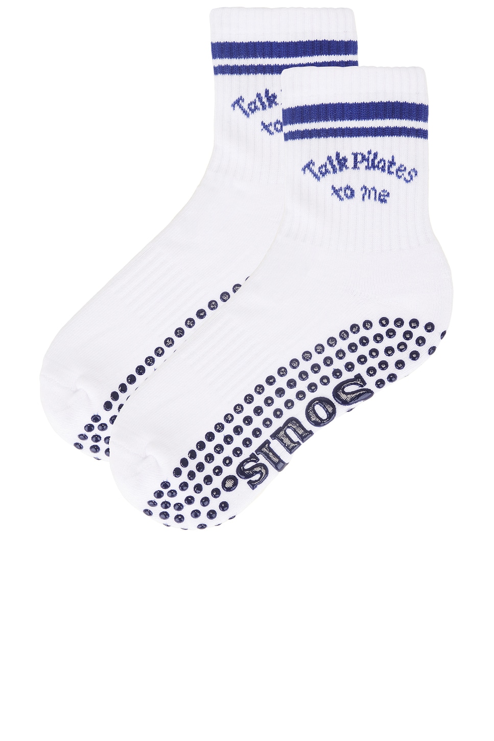 Talk Pilates To Me Grip Socks - thumbnail 3