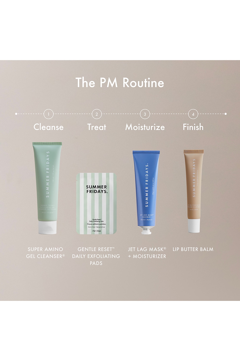 Summer Fridays Gentle Reset Daily Exfoliating Pads | REVOLVE