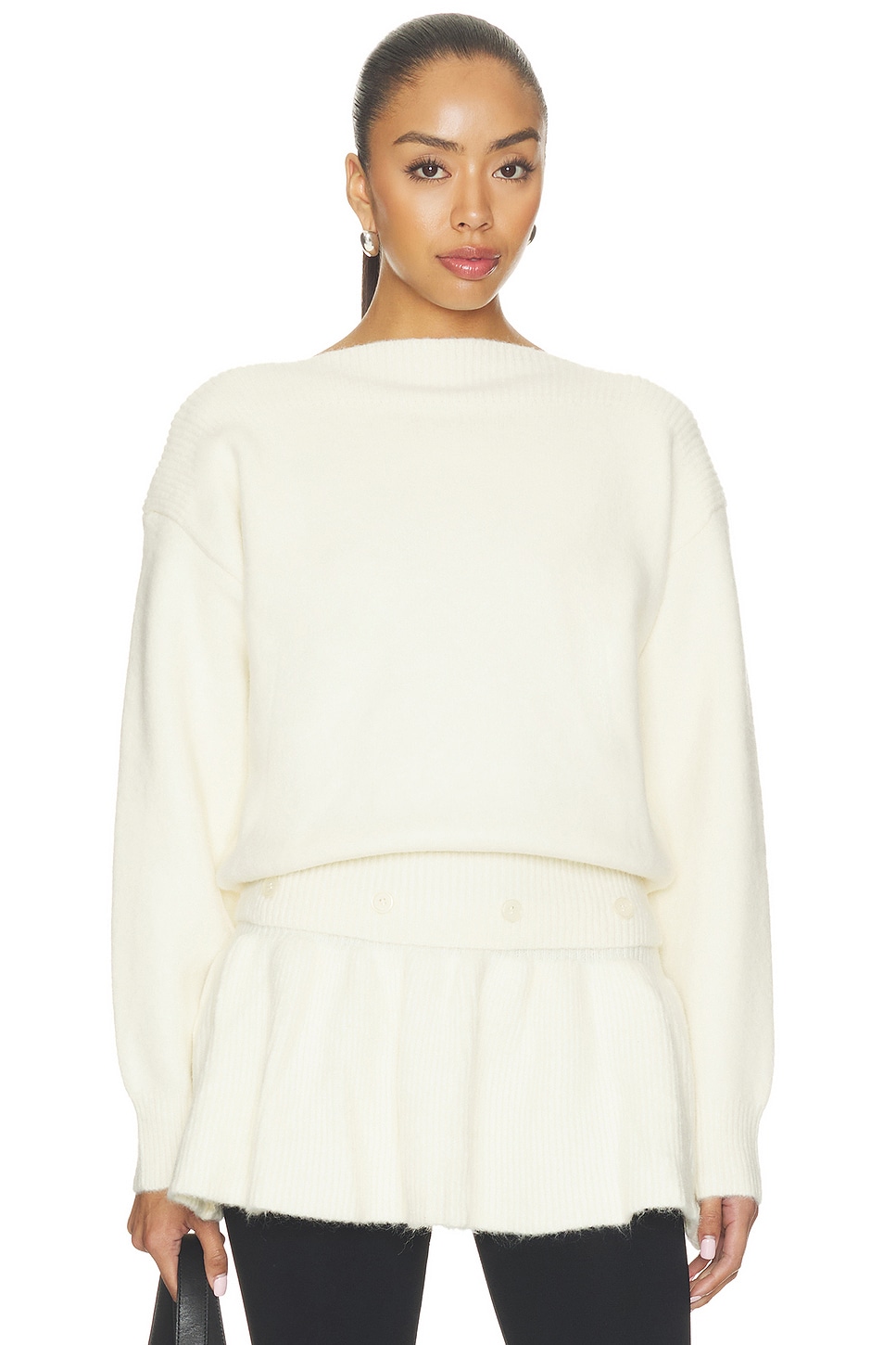 Source Unknown Corinth Peplum Sweater