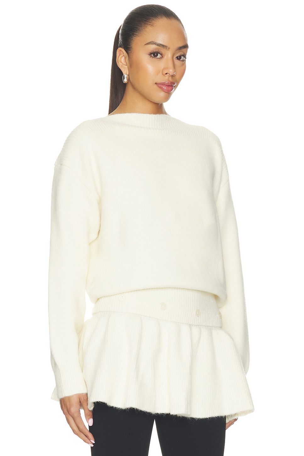 Source Unknown Corinth Peplum Sweater
