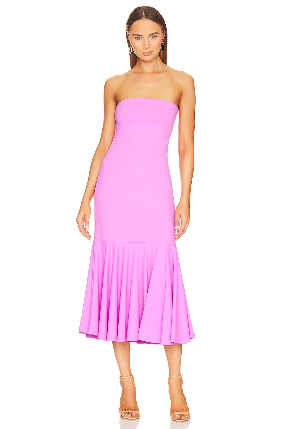 Susana Monaco - Women - Black Double String Midi Dress main image 1