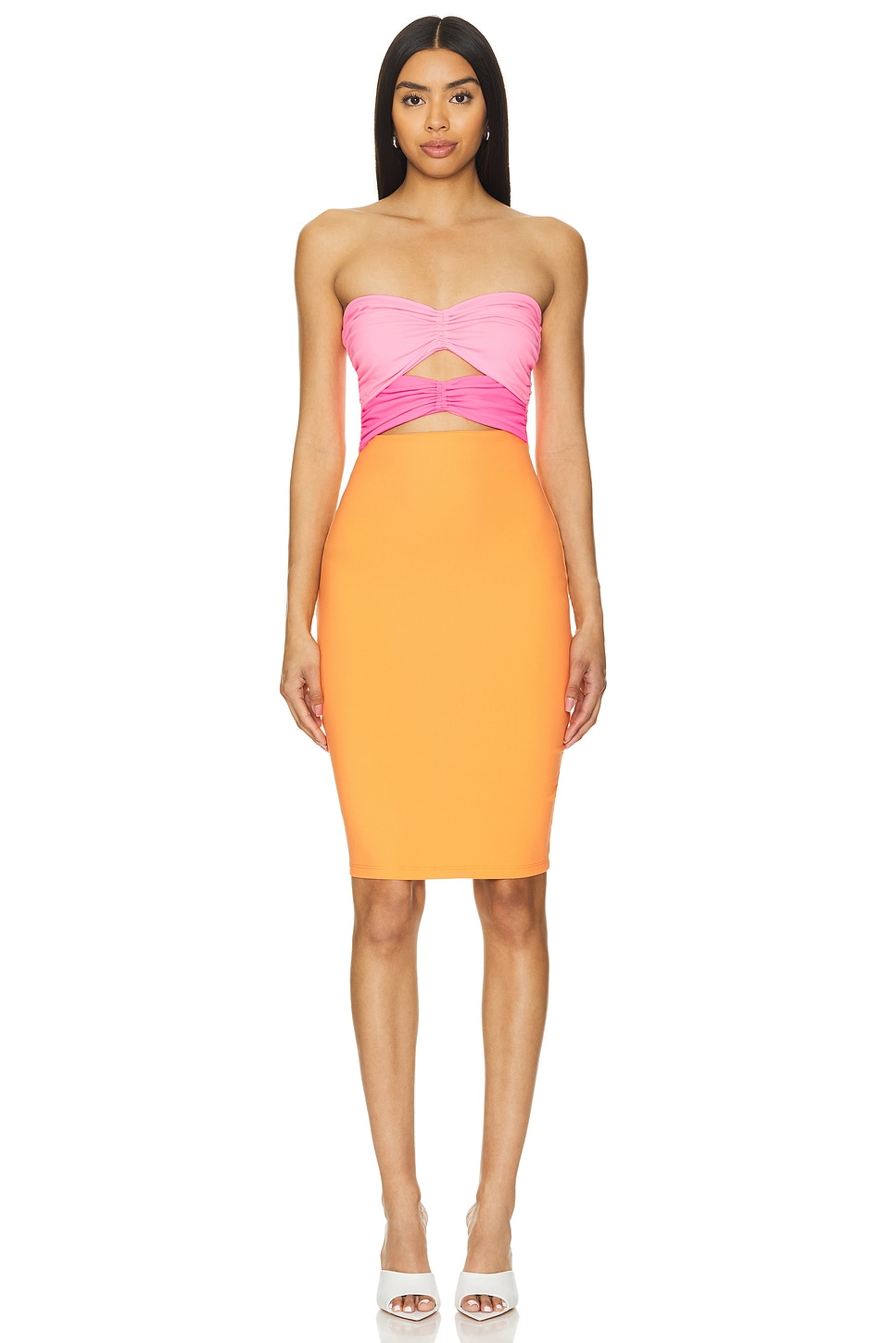 Susana Monaco Cut Out Mini Dress