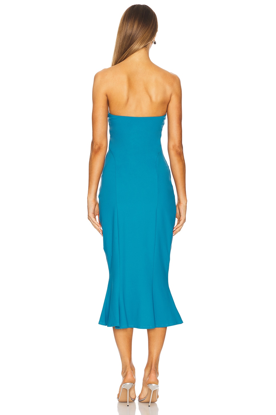 Susana Monaco Tube Trumpet Midi Dress thumbnail
