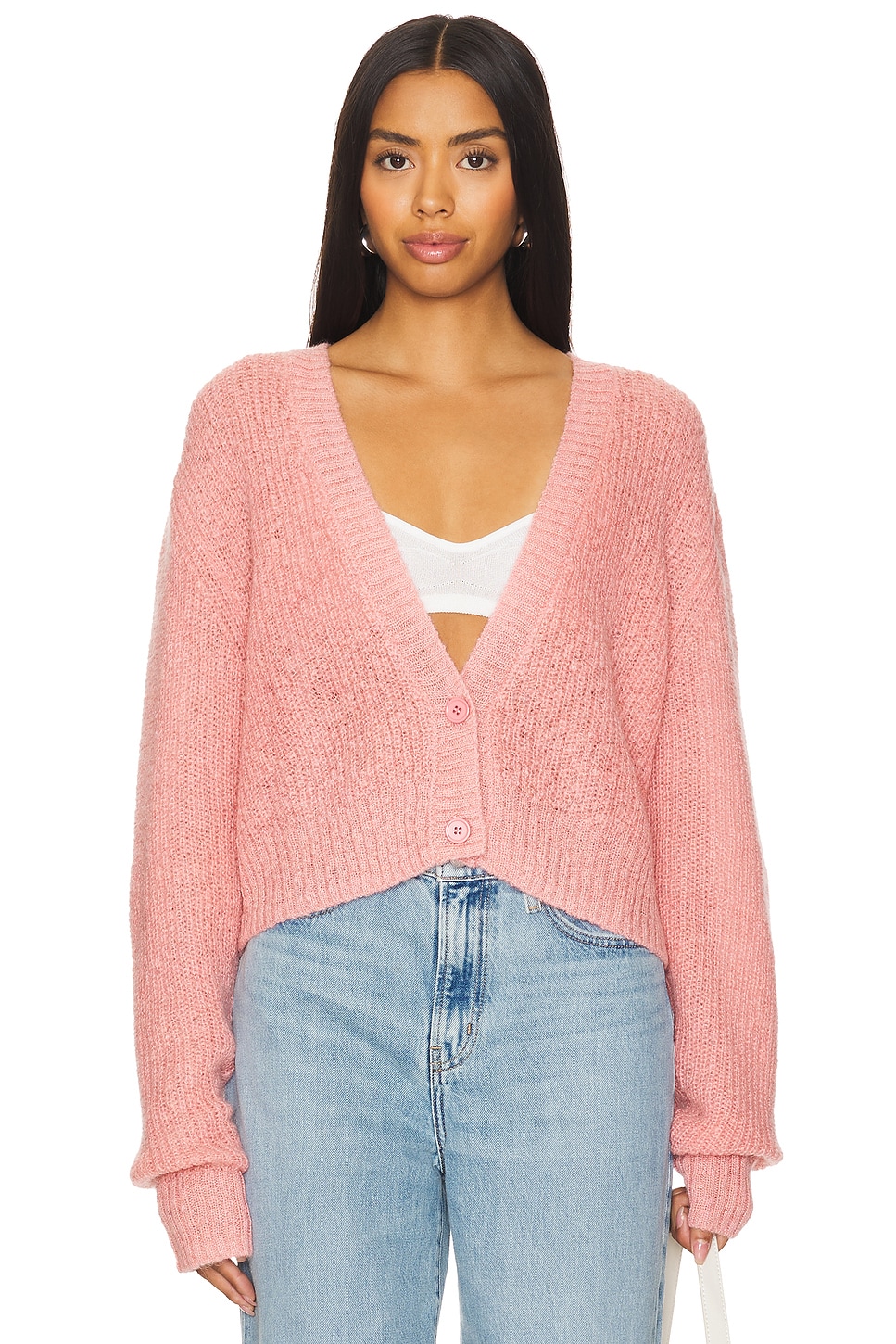 Susana Monaco Mohair Sweater Cardigan
