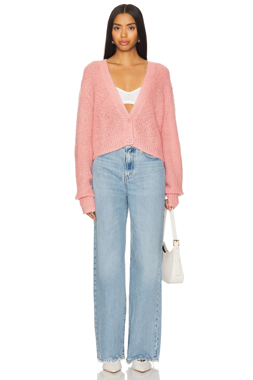 Susana Monaco Mohair Sweater Cardigan