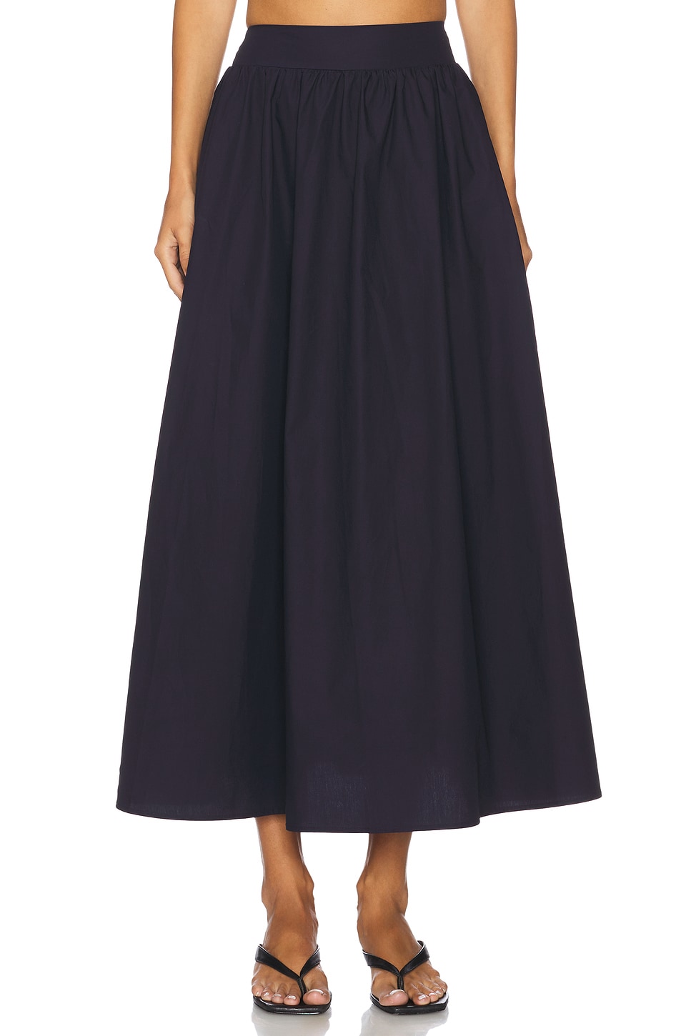 Poplin Midi Skirt - thumbnail 9