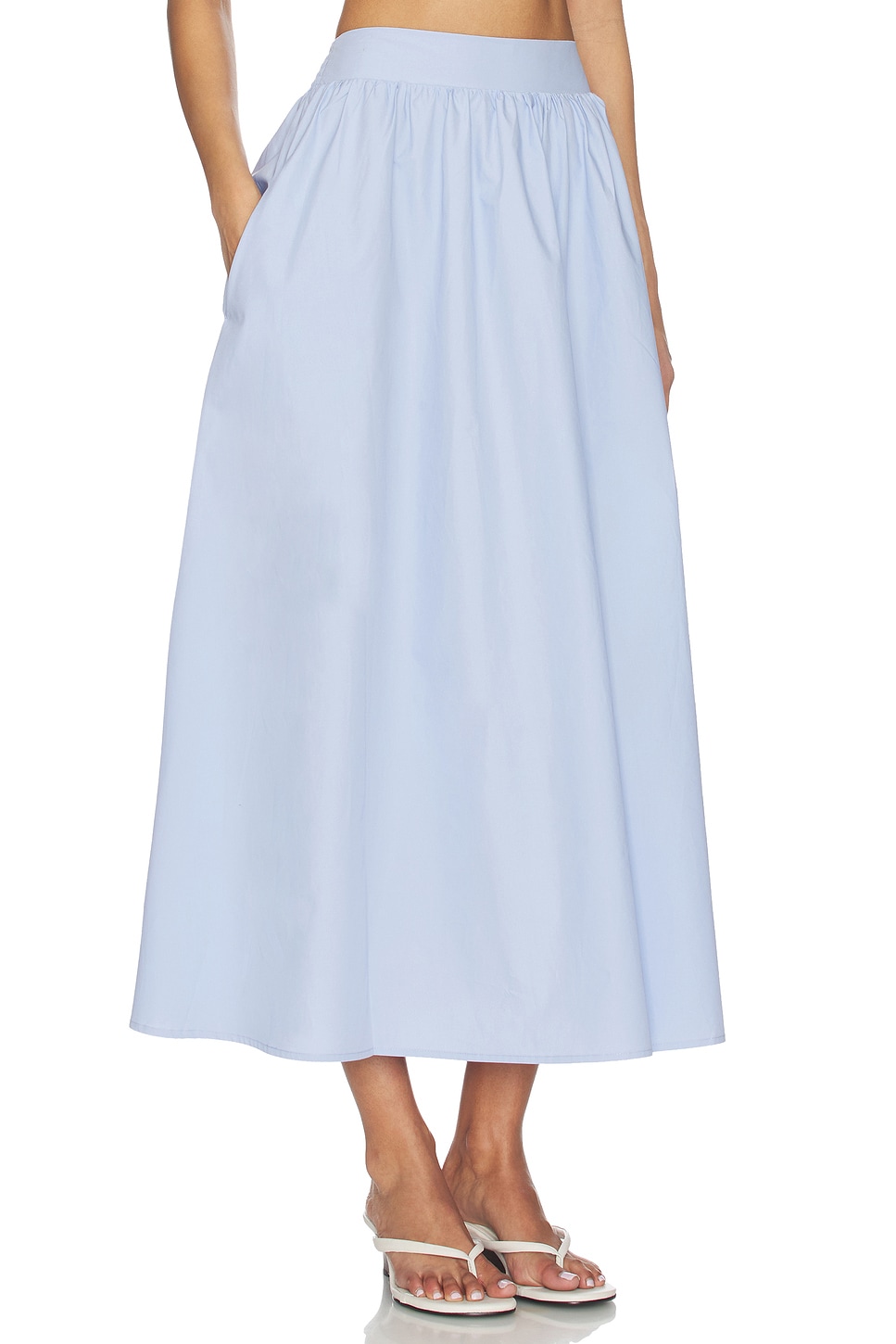 Poplin Midi Skirt - thumbnail 2