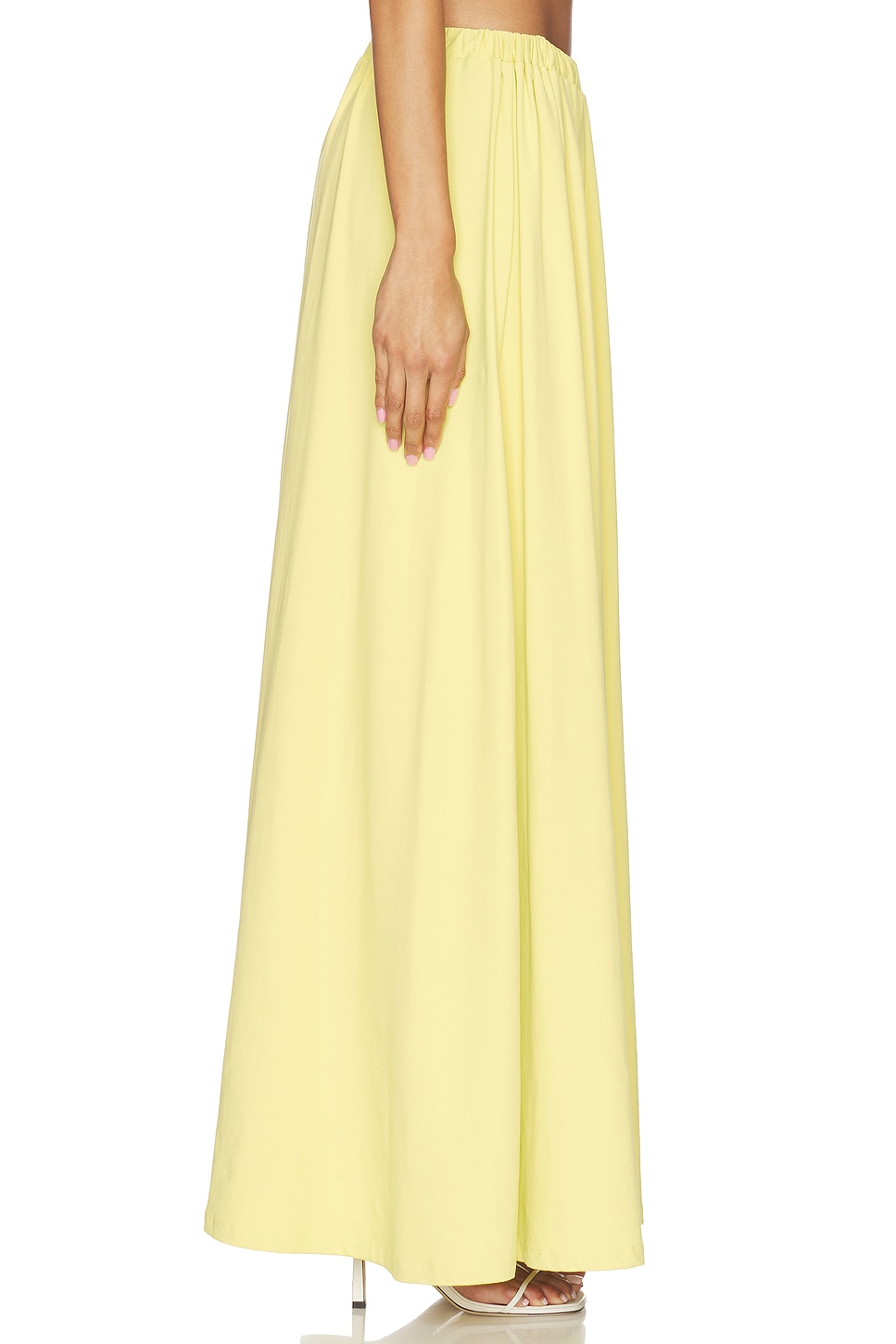 High Slit Wrap Skirt - thumbnail 3