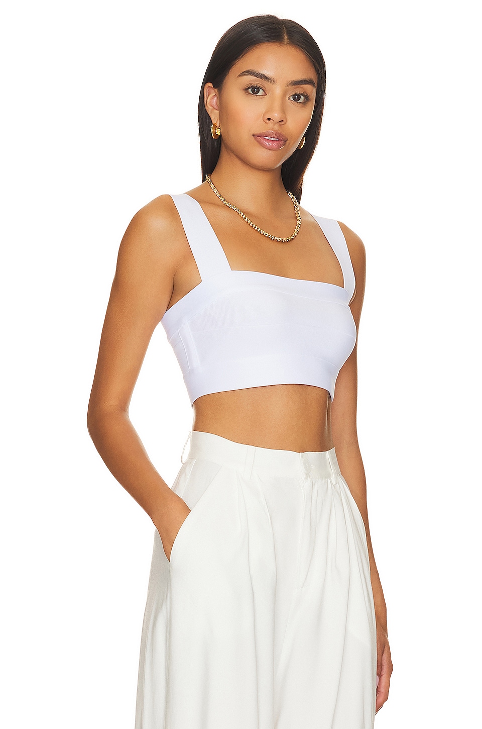 Susana Monaco Bandage Crop Top thumbnail
