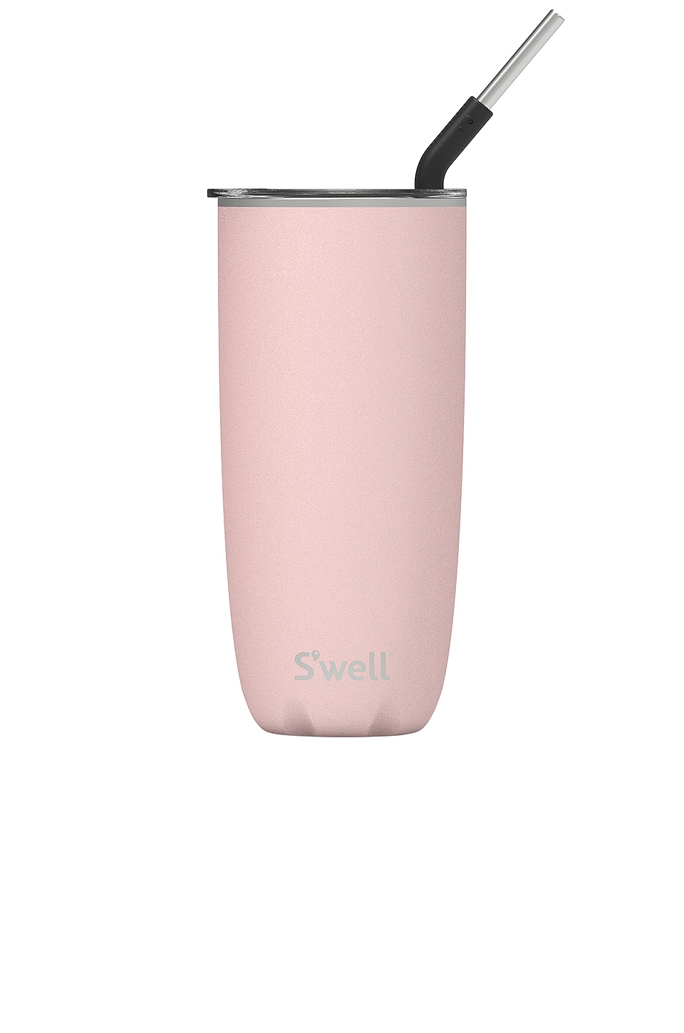Image 1 of Tumbler with Straw 24oz in Stone Pink Topaz