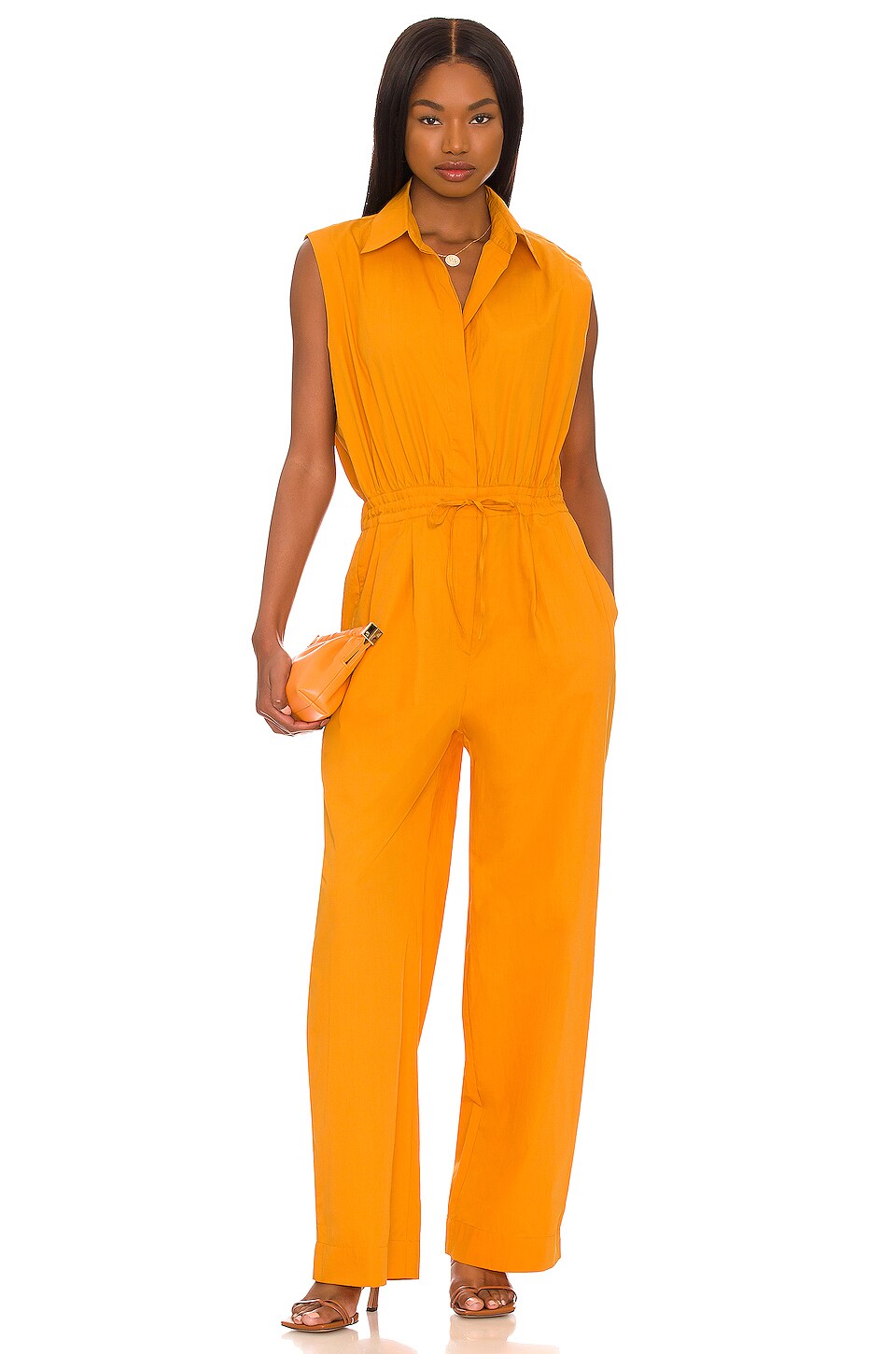 SWF Sleeveless Jumpsuit in Natural Glow REVOLVE