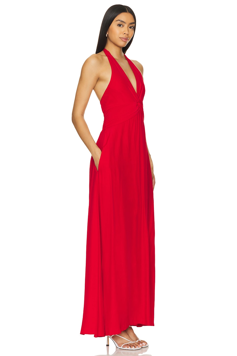 SWF Twist Front Maxi Dress