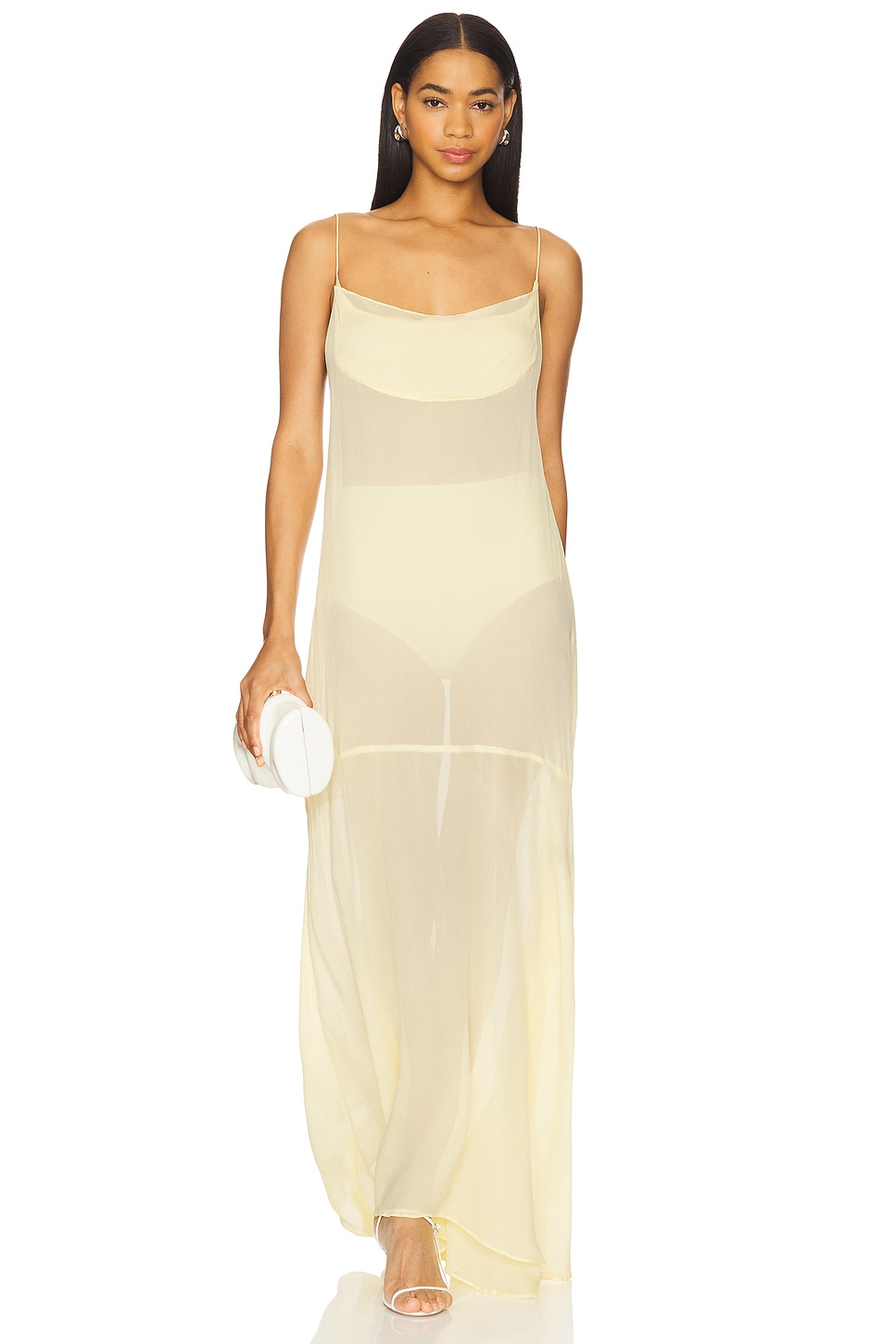 Two Piece Sheer Slip