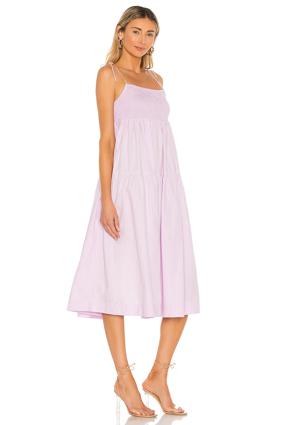 SWF Babydoll Midi Dress in Resurrection REVOLVE