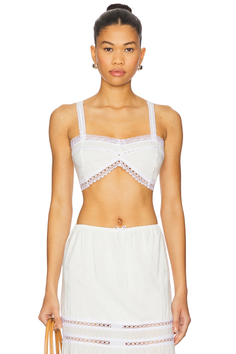 Fine Lace Bralette - Thumbnail 1