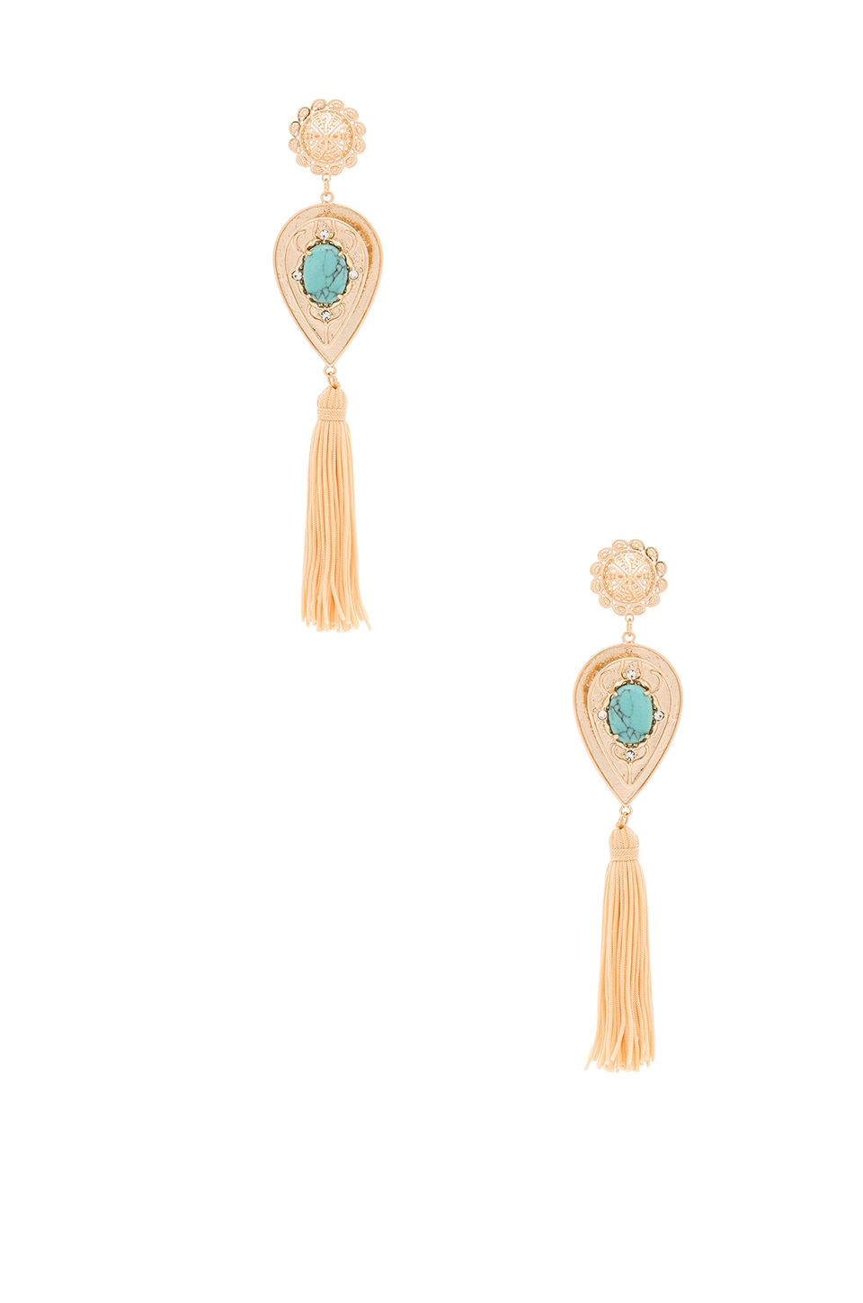 Samantha Wills Nightfall Re Large Drop Earrings In Shiny Gold Samantha Wills Nightfall Re Large Drop Earrings In Shiny Gold