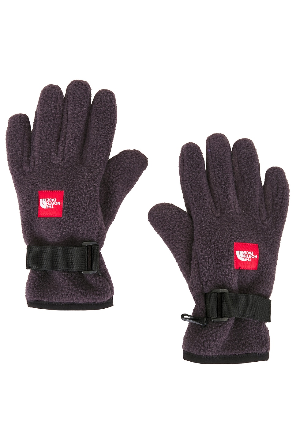The North Face Red Box Fleece Glove in Obsidian | REVOLVE