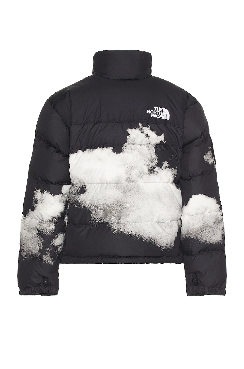 The North Face Printed 92 Retro Anniversary Nuptse Jacket in TNF Black 1992 Nuptse Print