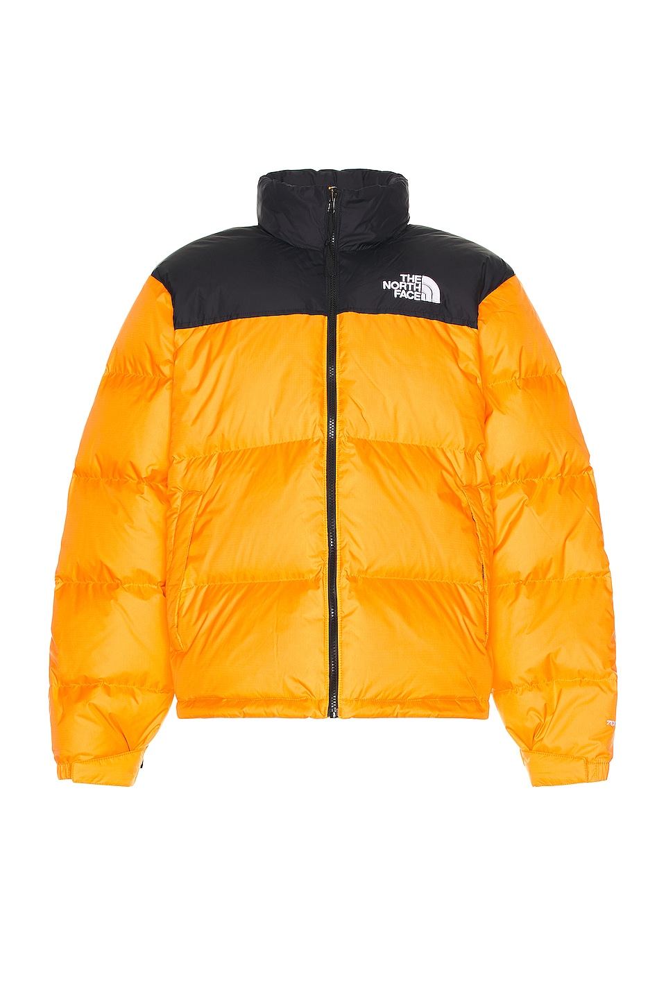 The North Face 1996 Retro Nuptse Jacket in Cone Orange | REVOLVE