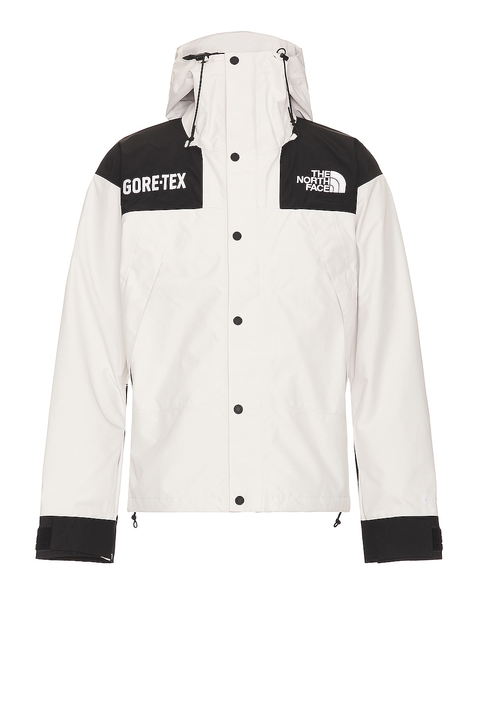 The North Face Gtx Mountain Jacket in Gardenia White & Tnf Black