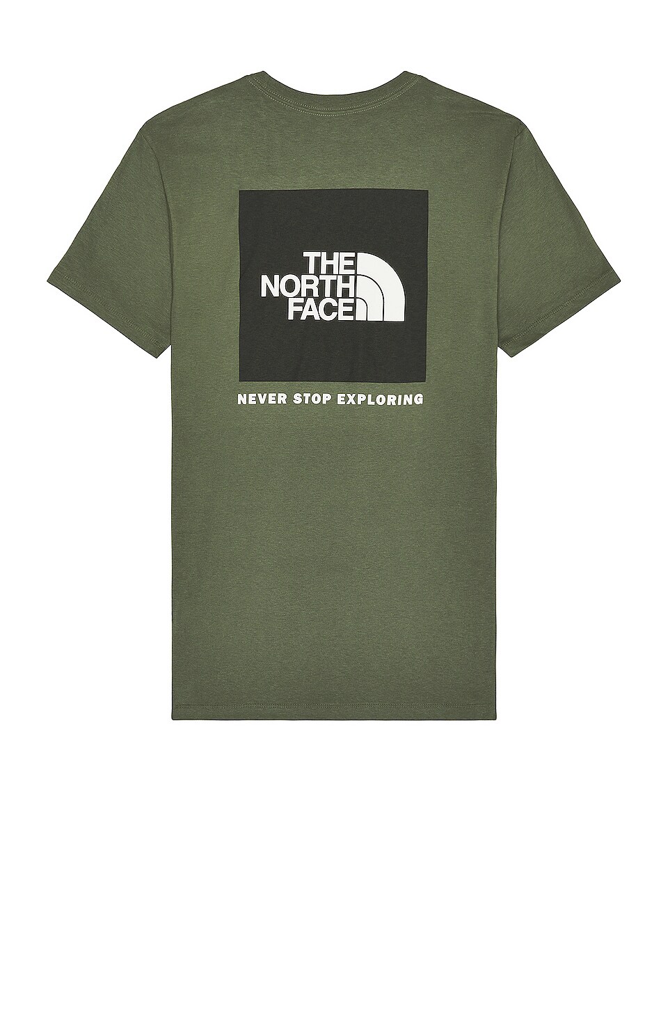 Mens Short Sleeve Box NSE T-Shirt in TNF Black/TNF White