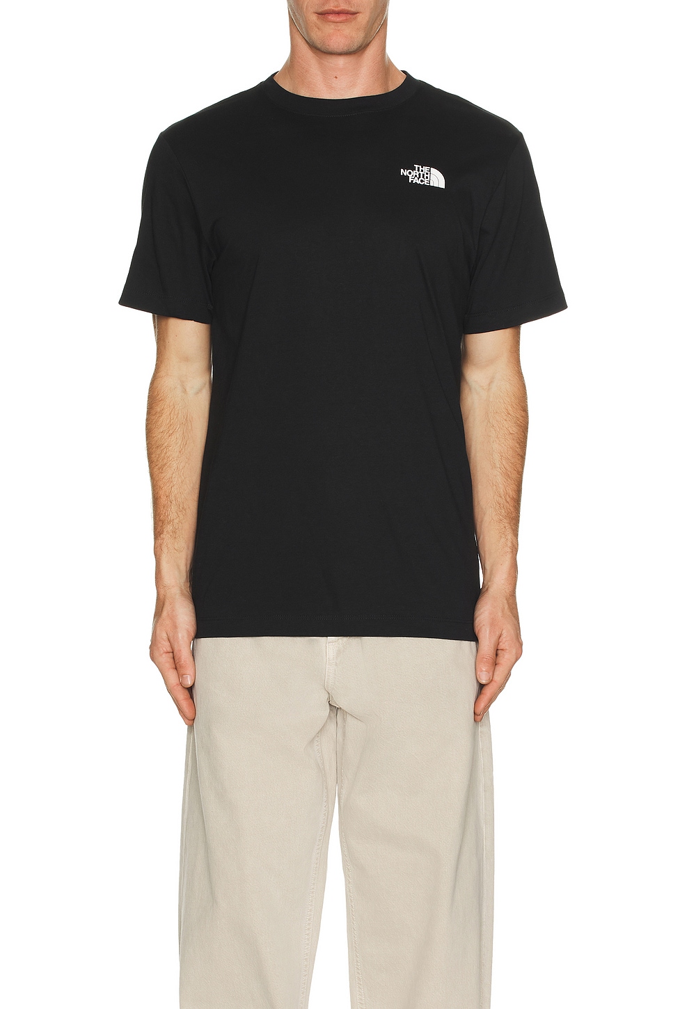 The North Face Short Sleeve Core Box NSE Tee in TNF Black