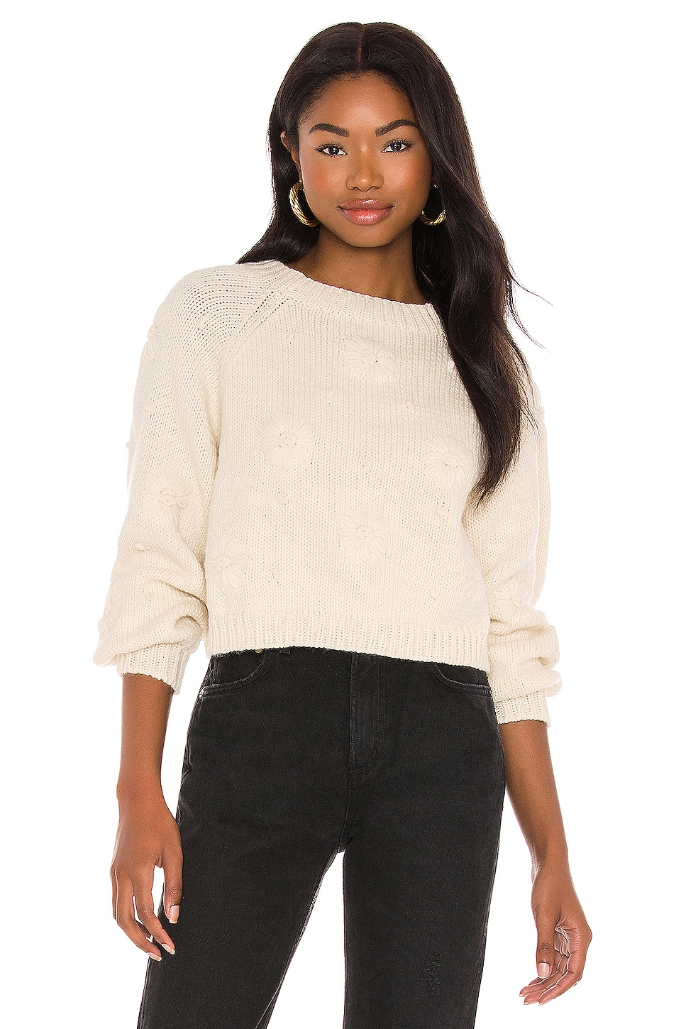 Tach Clothing Jana Sweater in Cream | REVOLVE
