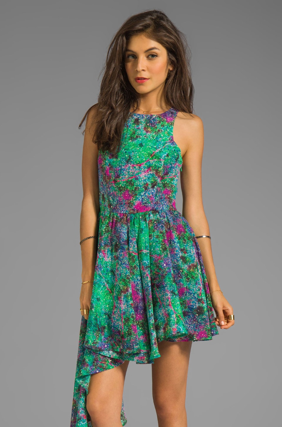 talulah orchid midi dress