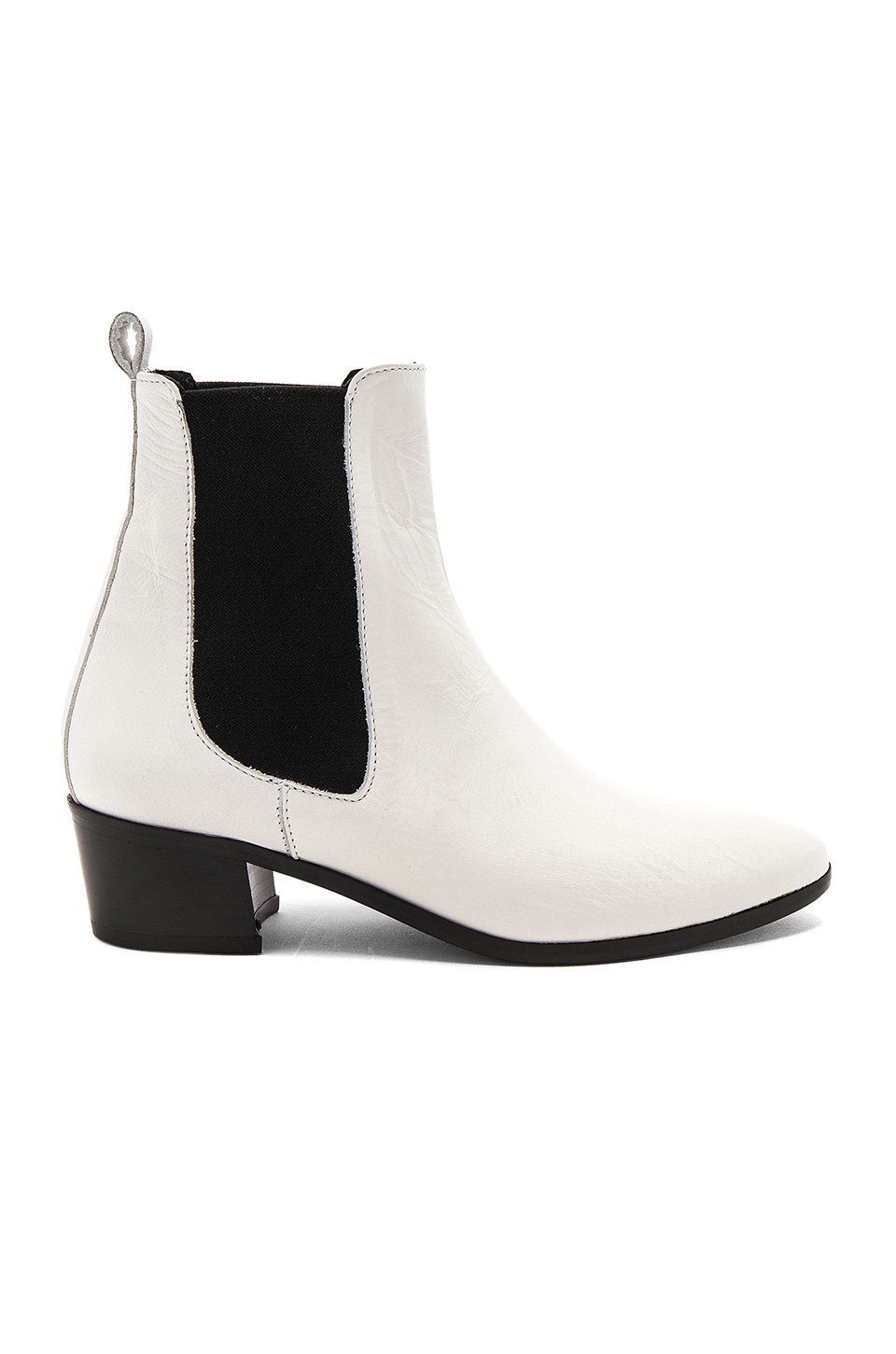 The Archive Mercer Leather Boot in Off-White | REVOLVE
