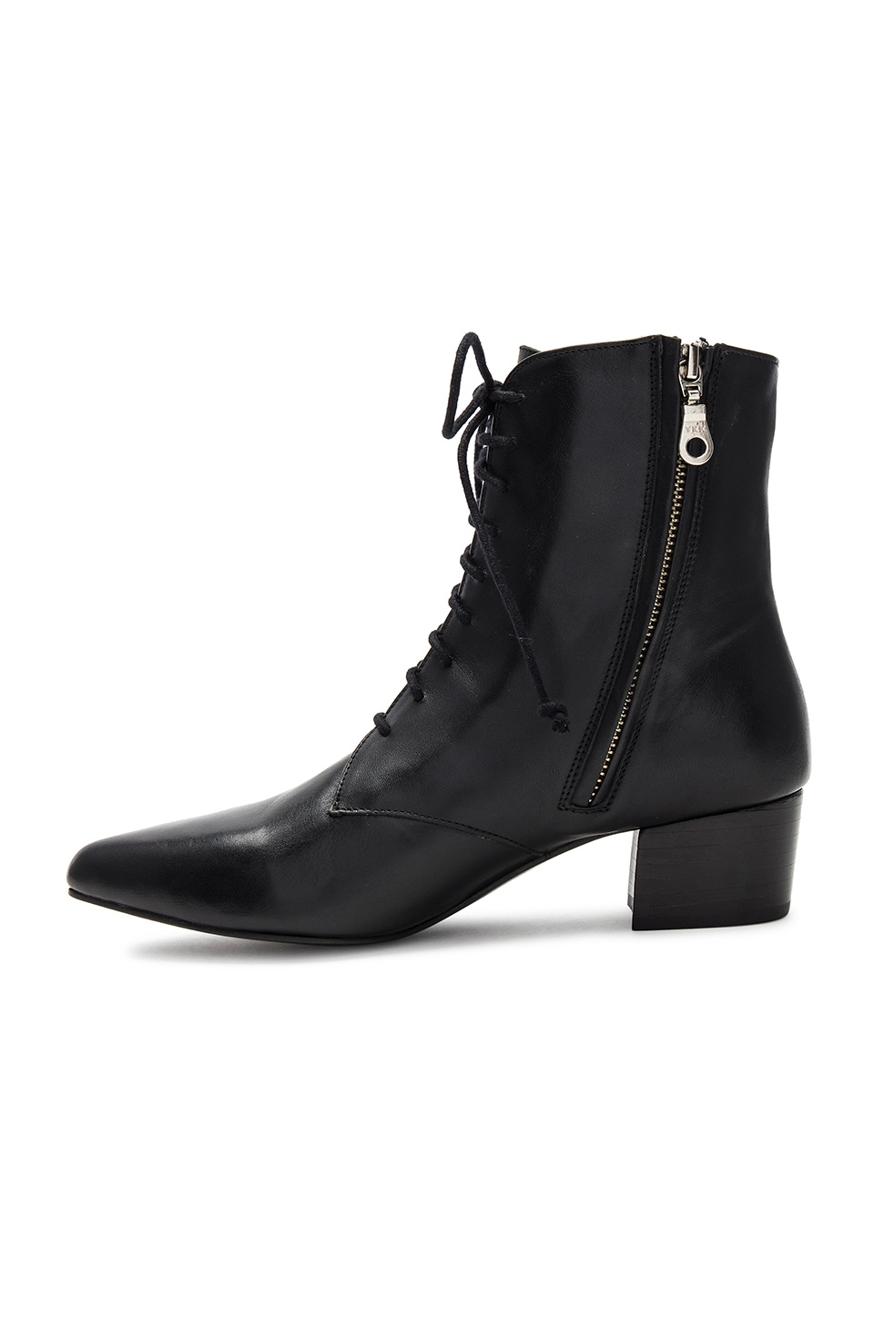 The Archive Barrow Boot in Black Leather | REVOLVE