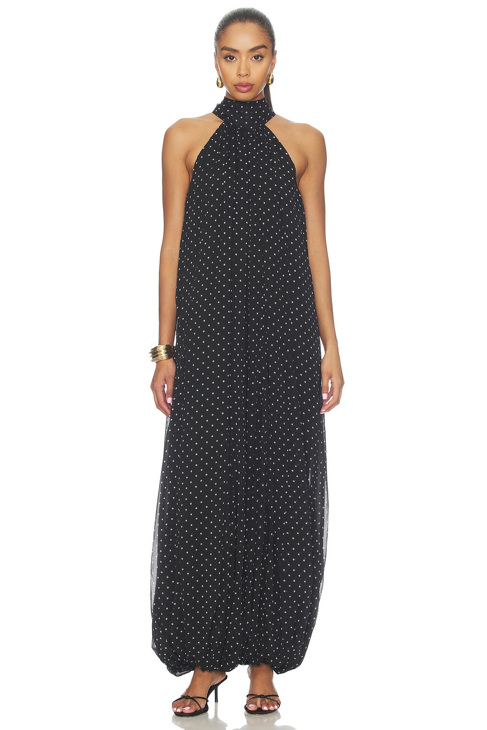 Chiffon Balloon Jumpsuit - thumbnail 3