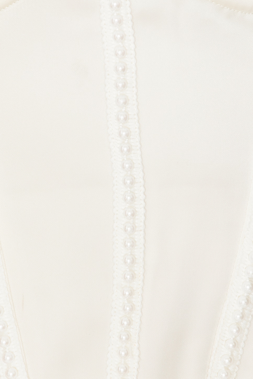 Satin Pearl Corset Dress