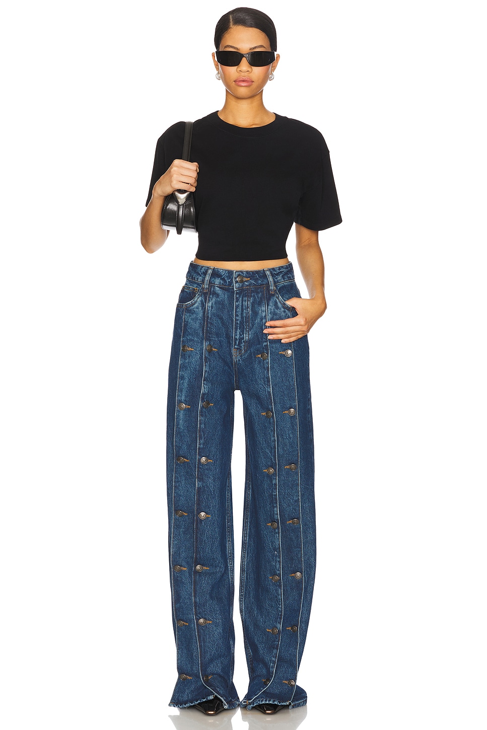 Rotate Dixie Button Jean