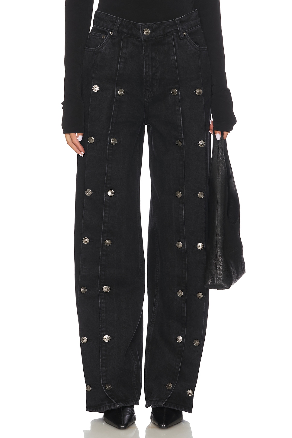 Dixie Button Wide Leg