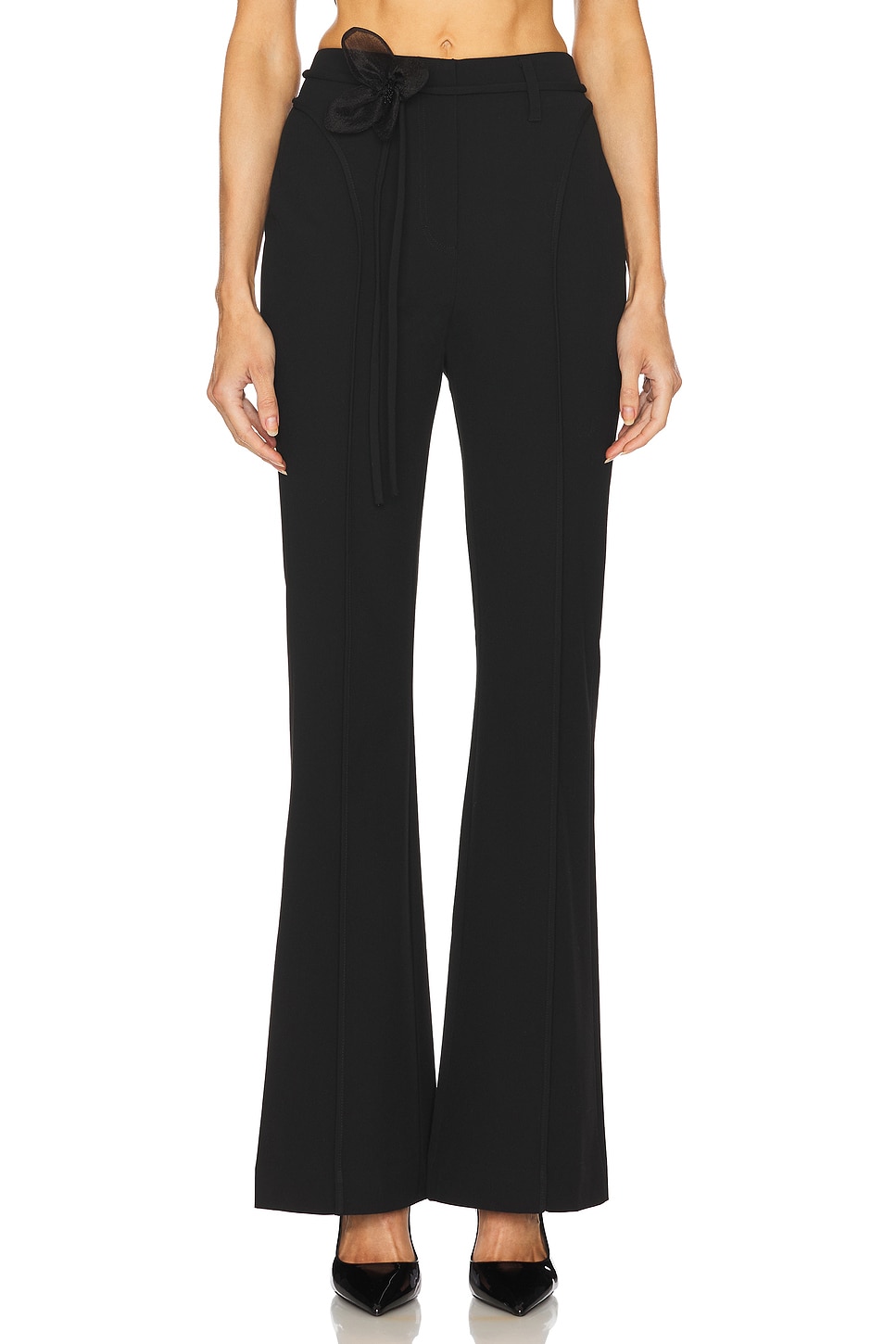 パンツ ROTATE Woman Pants Black 113348 100 Rotate | 로테이트 Womans Pants Rotate 113348 Black 100