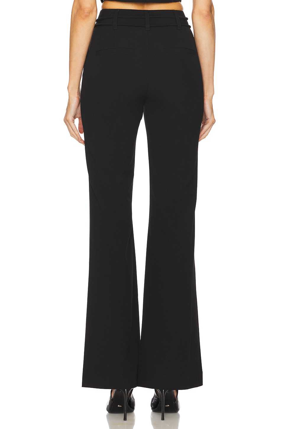 High Waisted Rose Pants - Thumbnail 4
