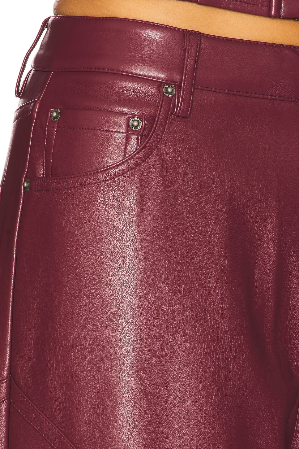 Mid Waisted Piping Pant