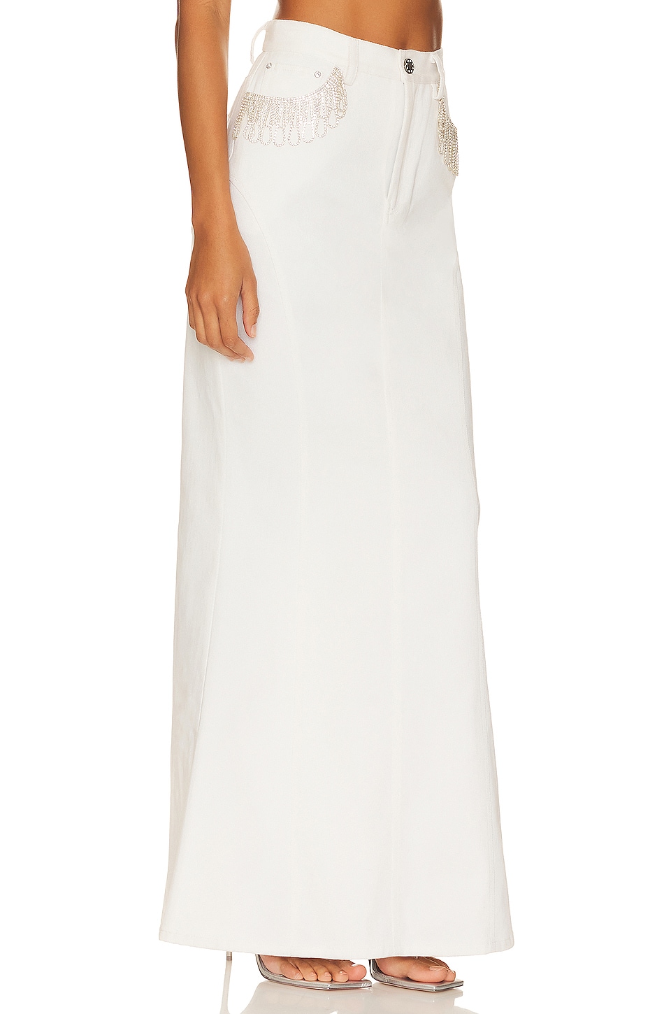 Rotate Embellished Maxi Skirt thumbnail