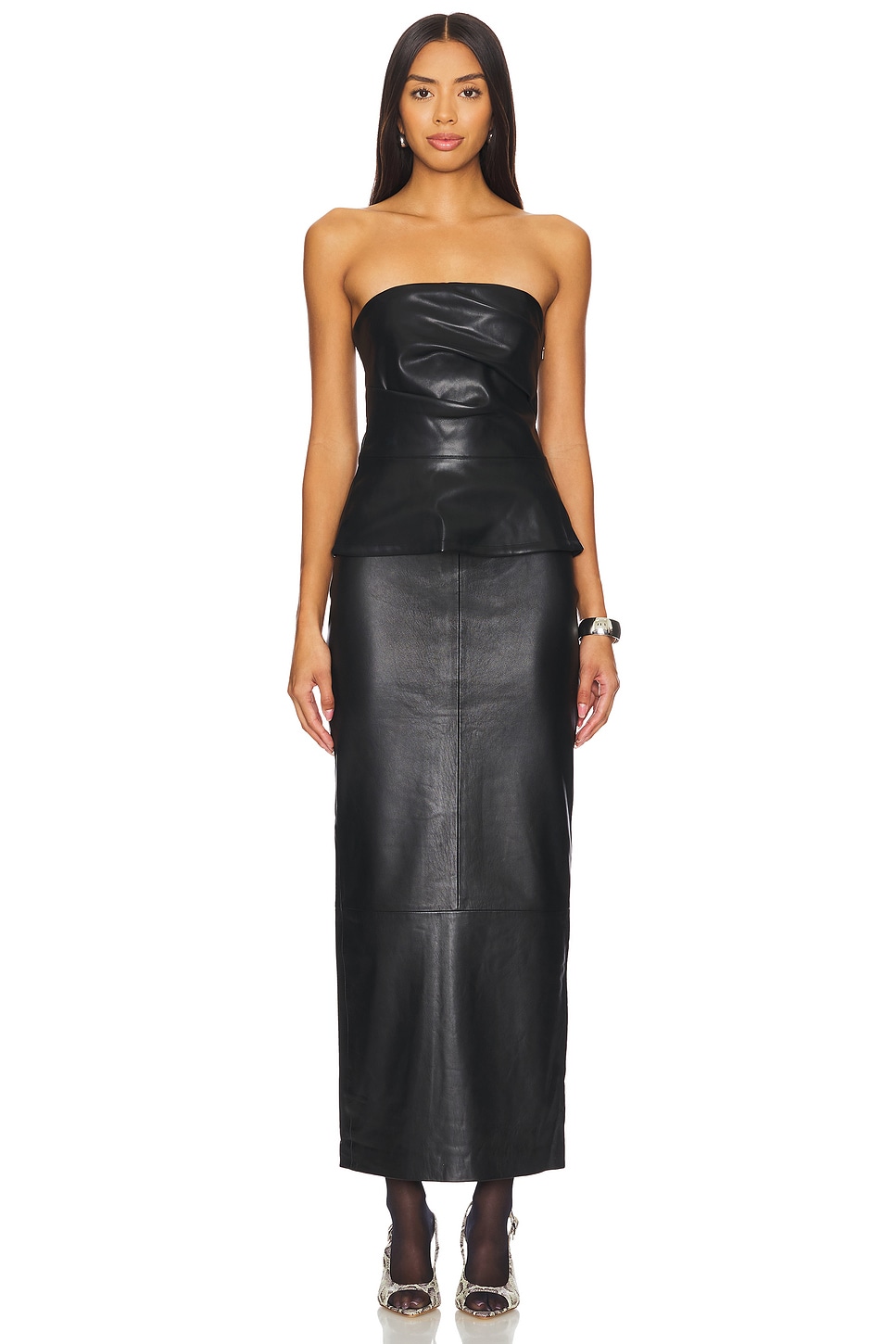 Draped Sleeveless Top - Thumbnail 4