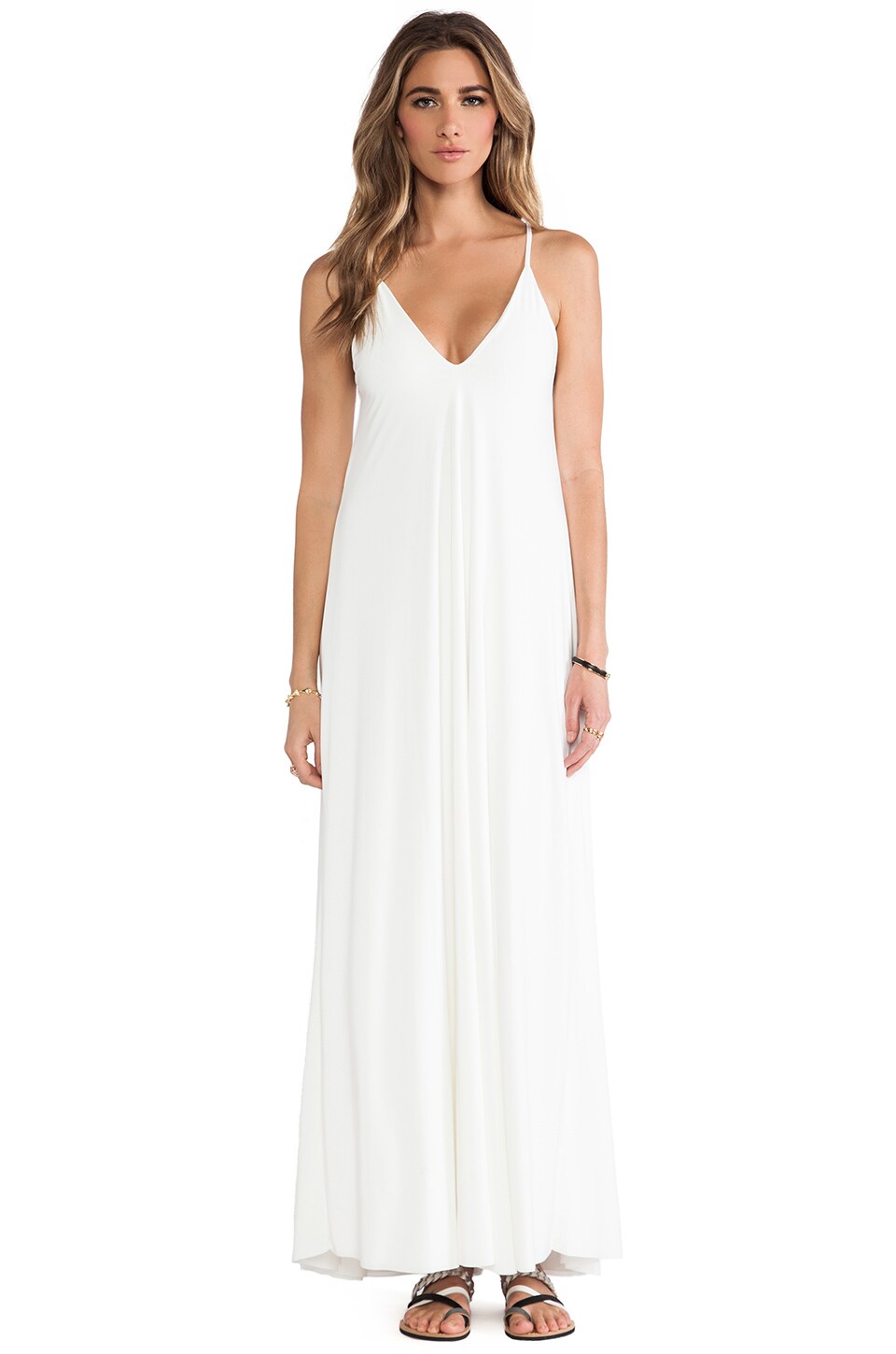 basic white dress