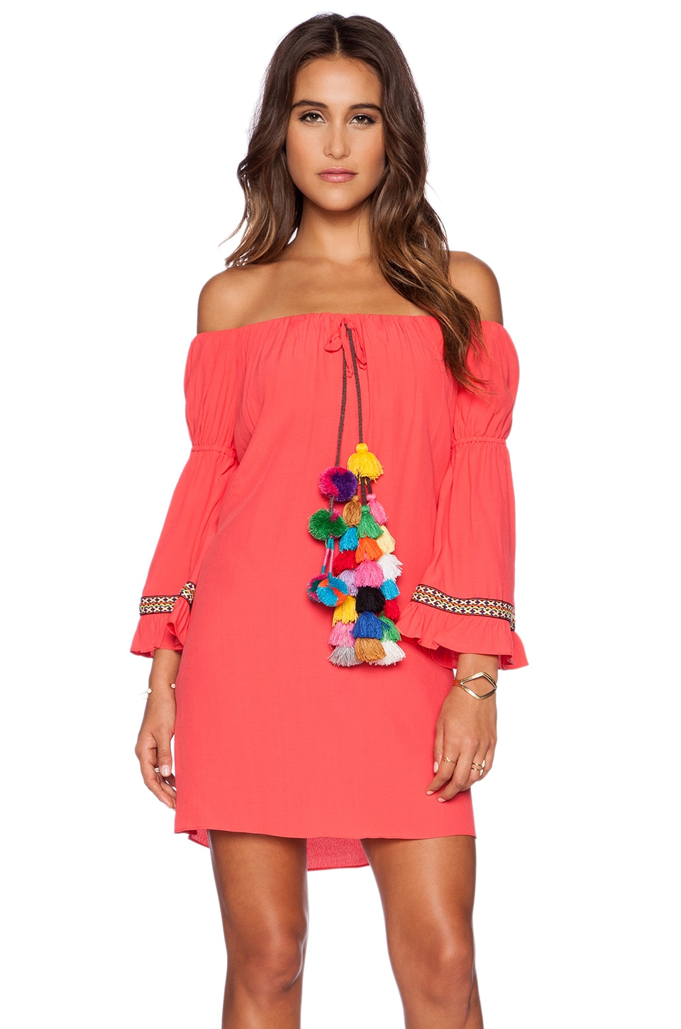 Image 1 of Tulum Dress in Crimson