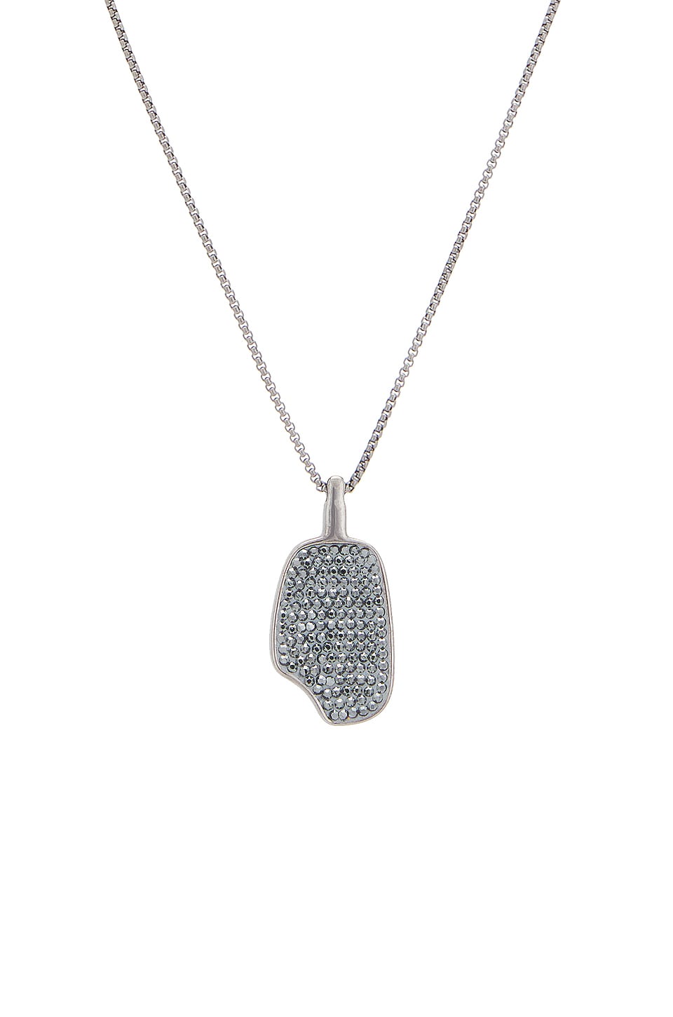 The Dan Life Iced Pop Black Gold Necklace in Black