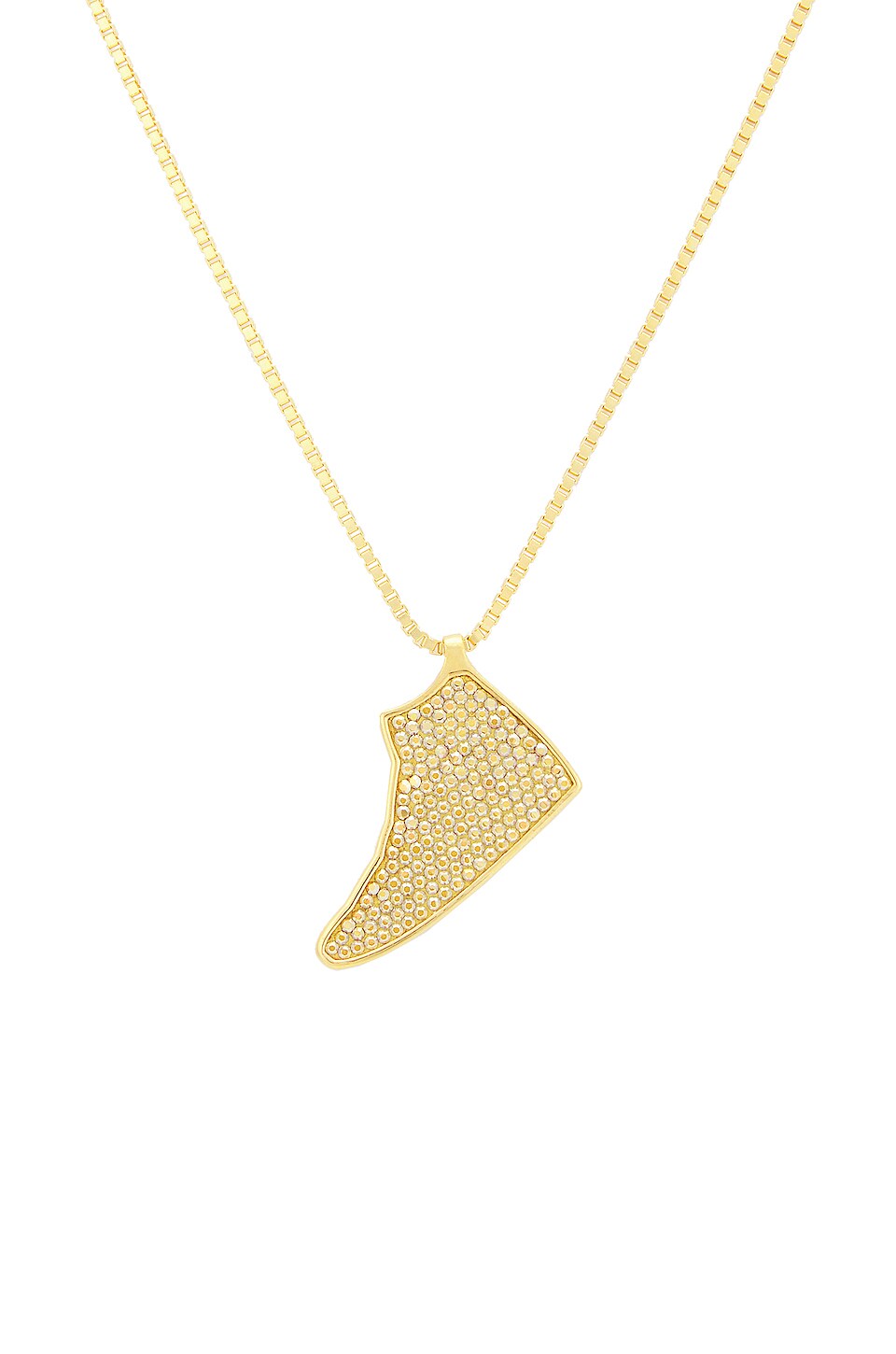The Dan Life Iced Jordan Chicago Golden Hour Necklace in Gold