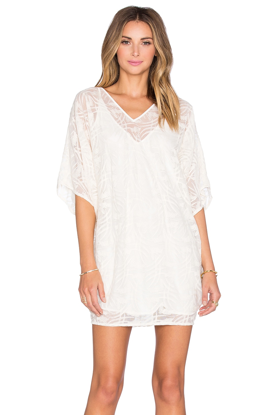 Three Eighty Two Daphne Caftan Dress in Waverly | REVOLVE