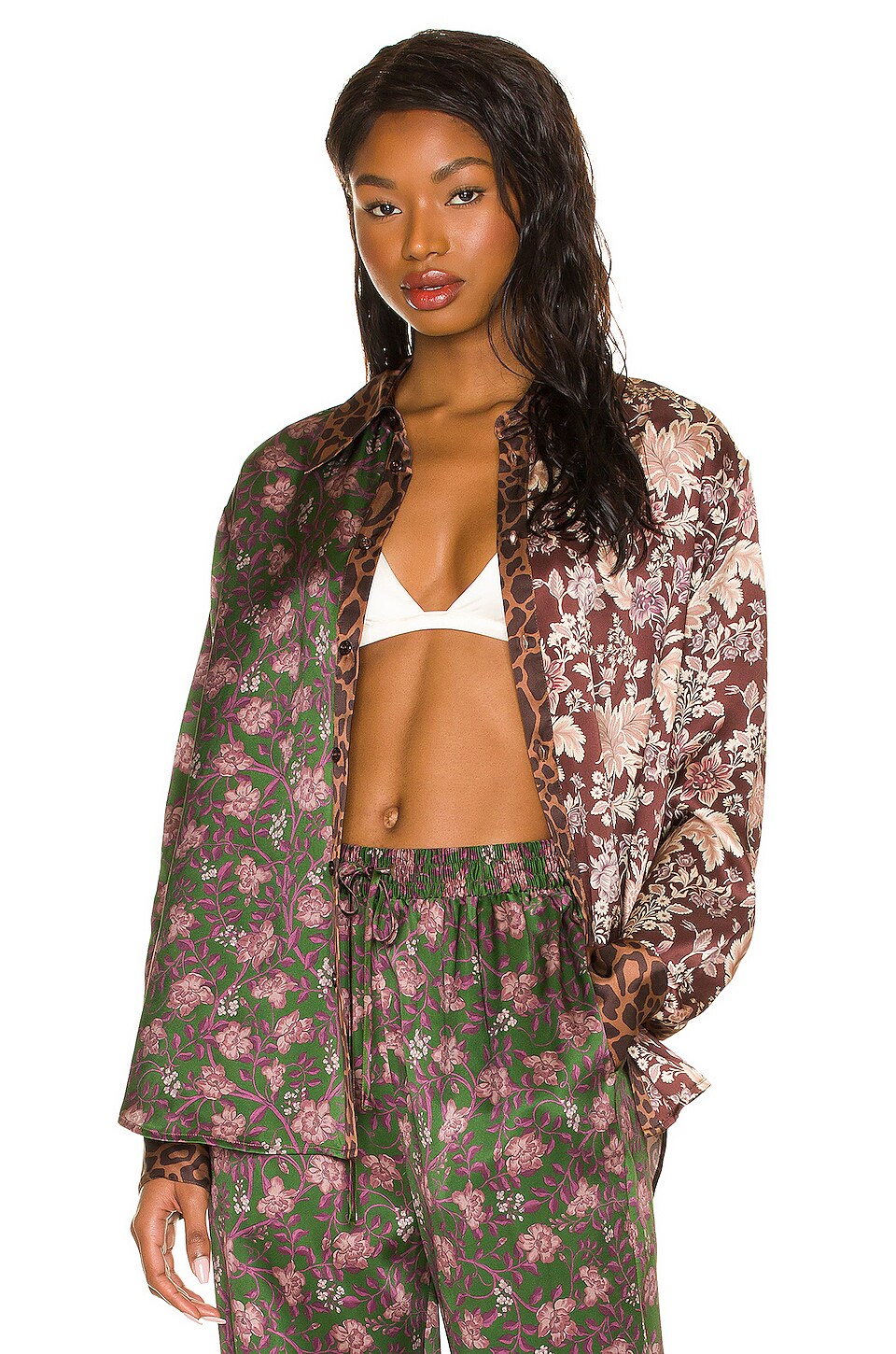 Tell Your Friends Long Sleeve Shirt in Lana Multi