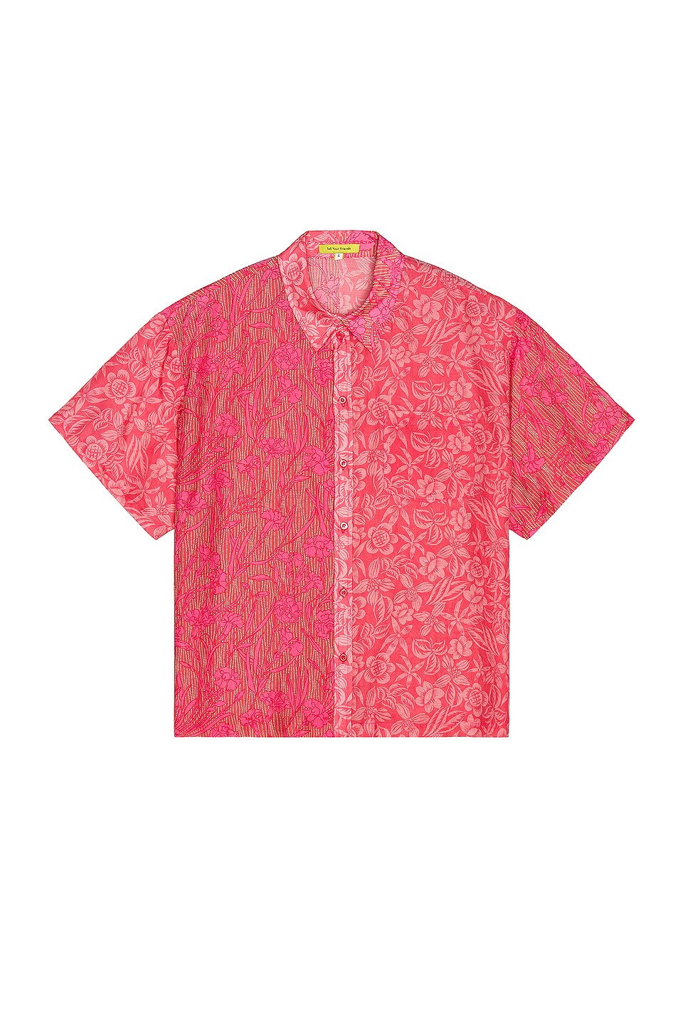 Tell Your Friends Boxy Shirt in Gael Print