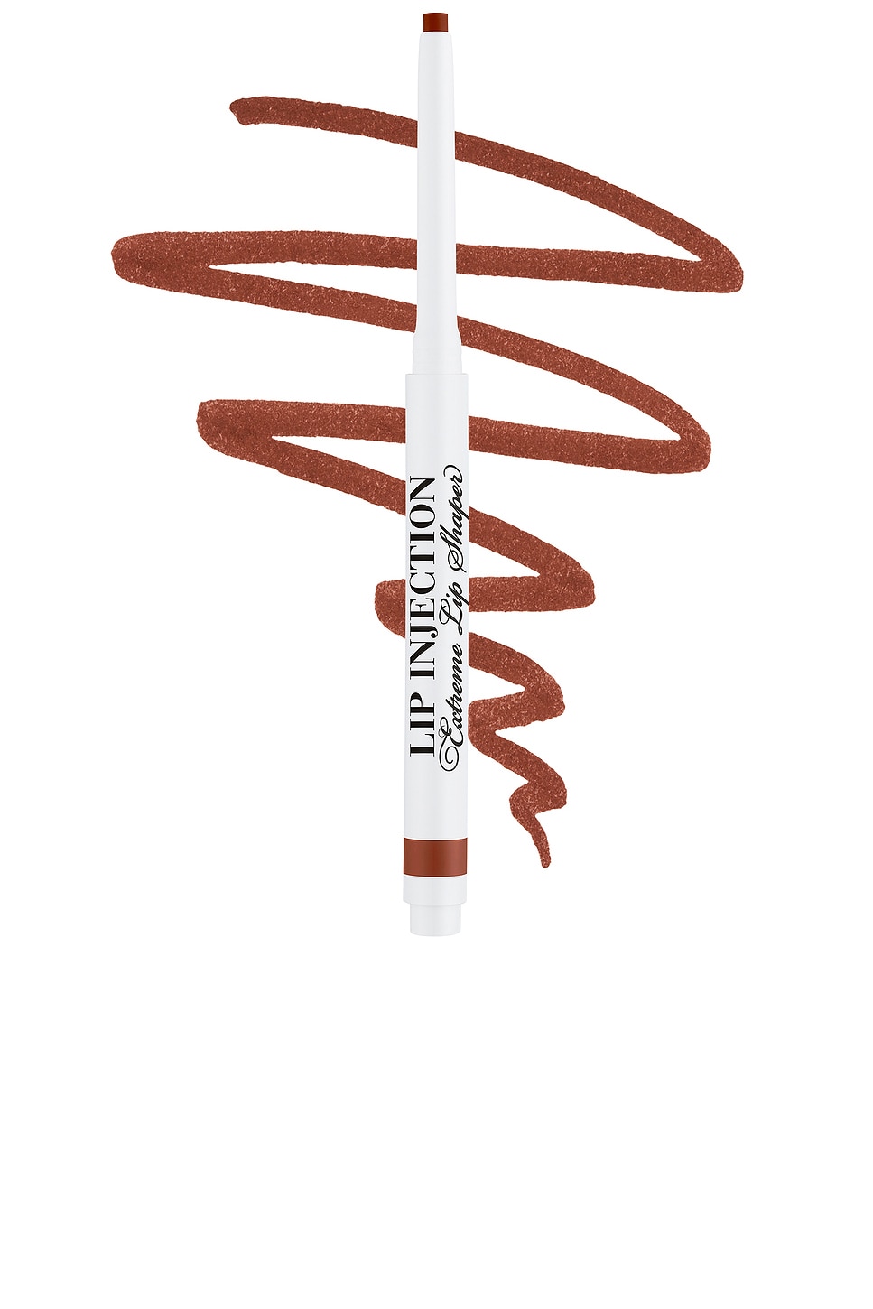 Too Faced КАРАНДАШ ДЛЯ ГУБ LIP INJECTION EXTREME LIP SHAPER в цвете  Chocolate Nude | REVOLVE