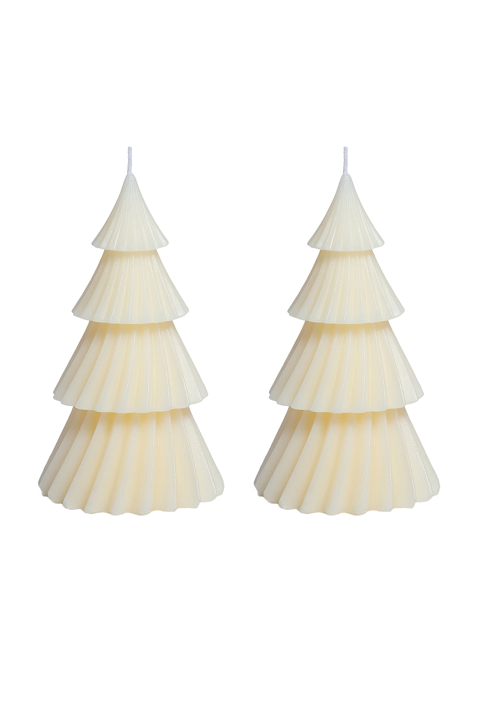 Twinkle Tree Candle Set Of 2 - thumbnail 2