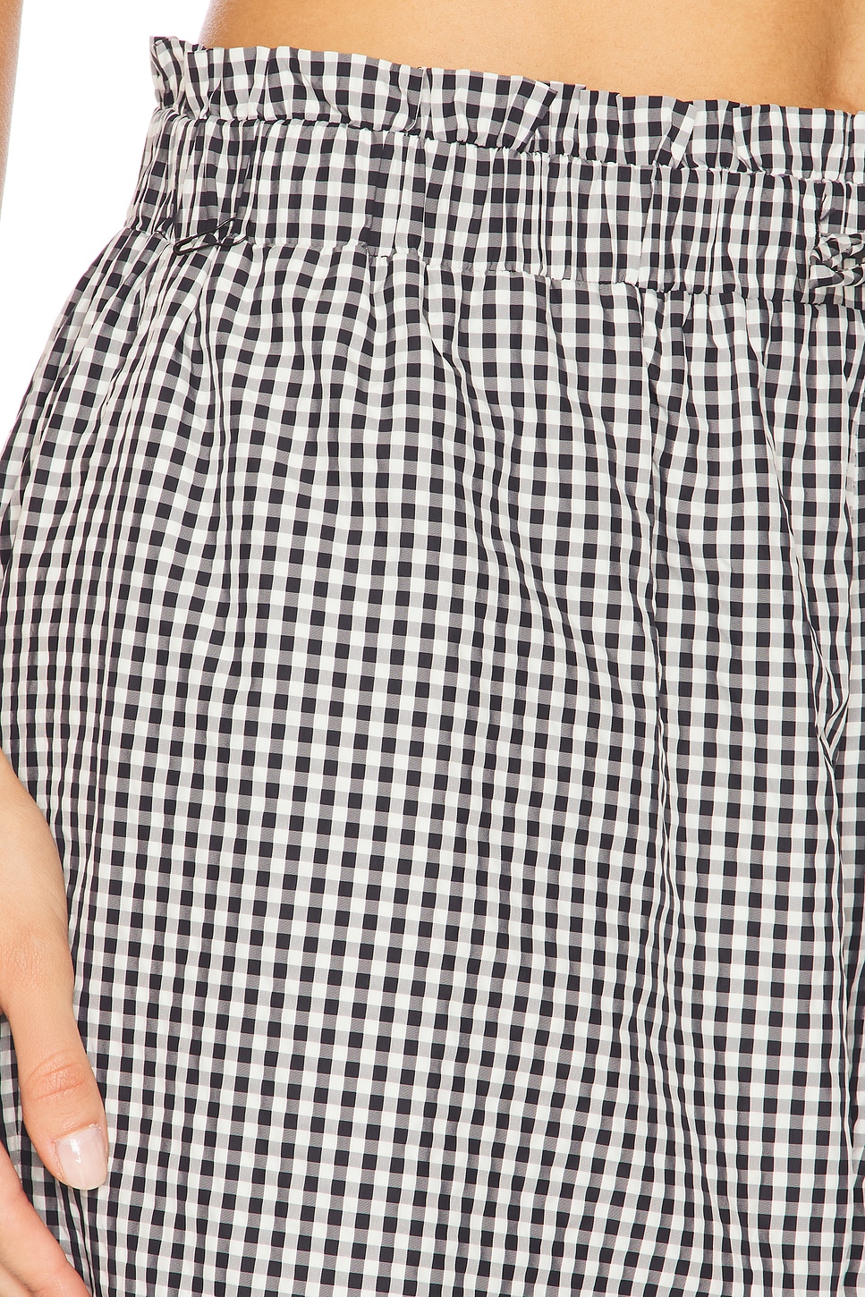 Kennedy Ruffle Gingham Track Pant - Thumbnail 6
